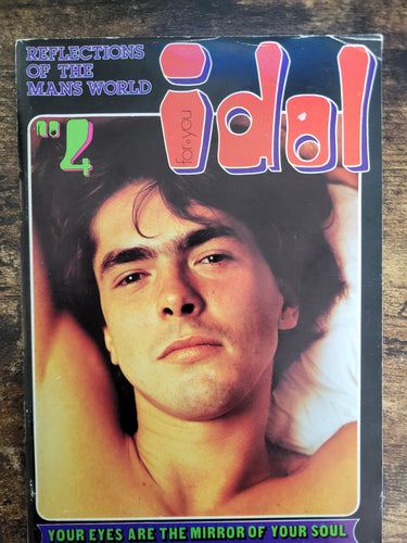 Idol Magazine No 4 Small Format.. 1978 Danish Gay Magazine